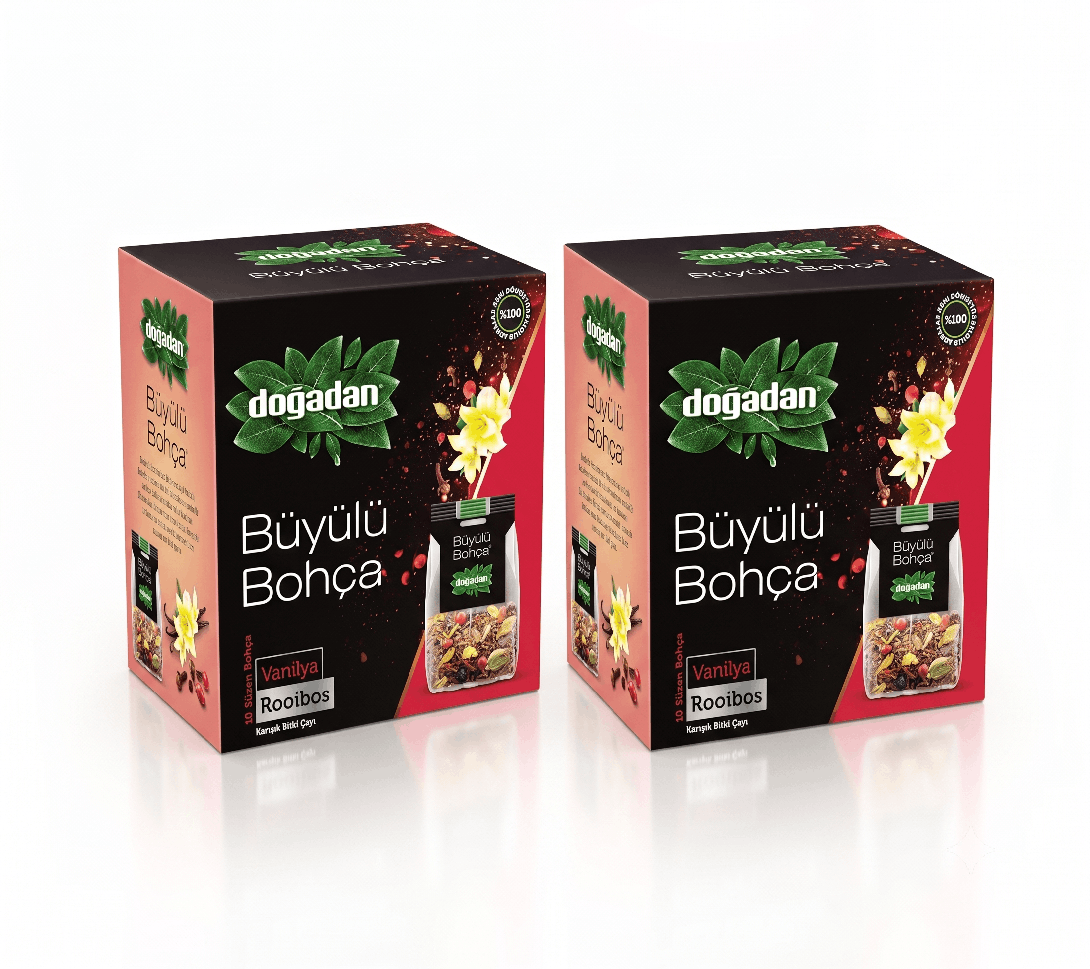 2'Li Büyülü Bohça Rooibos Vanilya